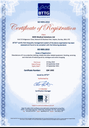 ISO9001:2015 certification