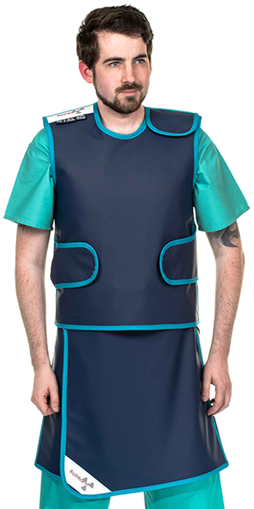 man in endurance top apron