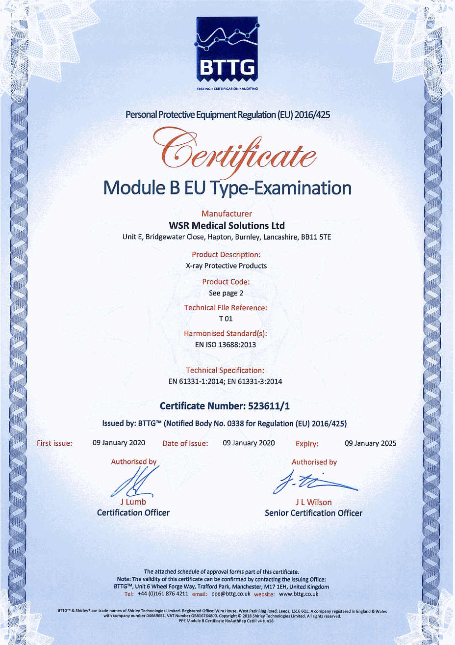 Module B certficate