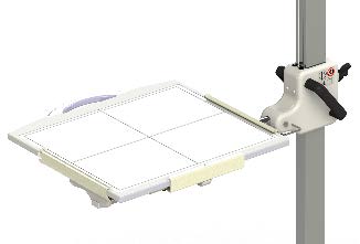 Mobile Plate Holder - Standard 'X' Base