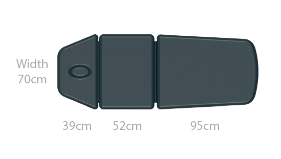 CLINNOVA Therapy Drop End Couch