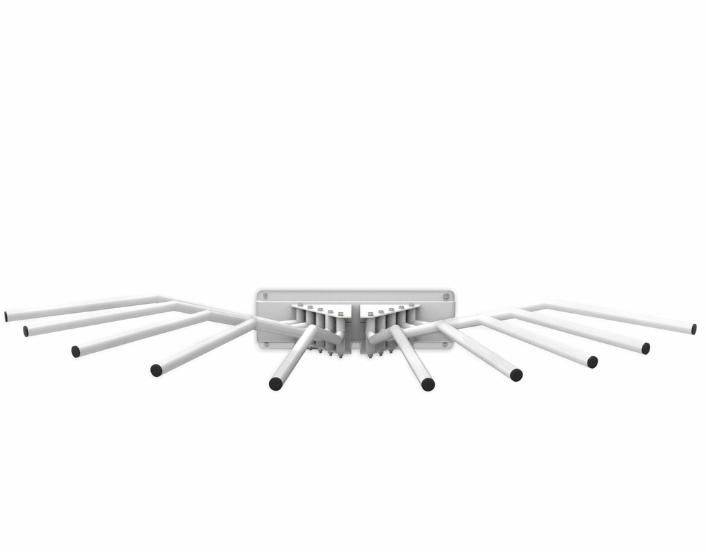 Wall Mounted Rod Hanger - 10