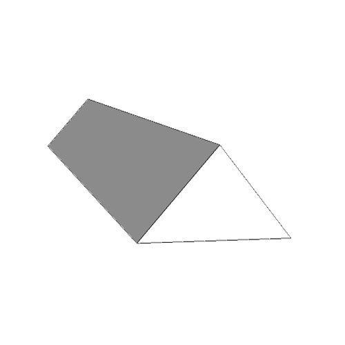 FP29U 45° Spinal Wedge - Upholstered Foam